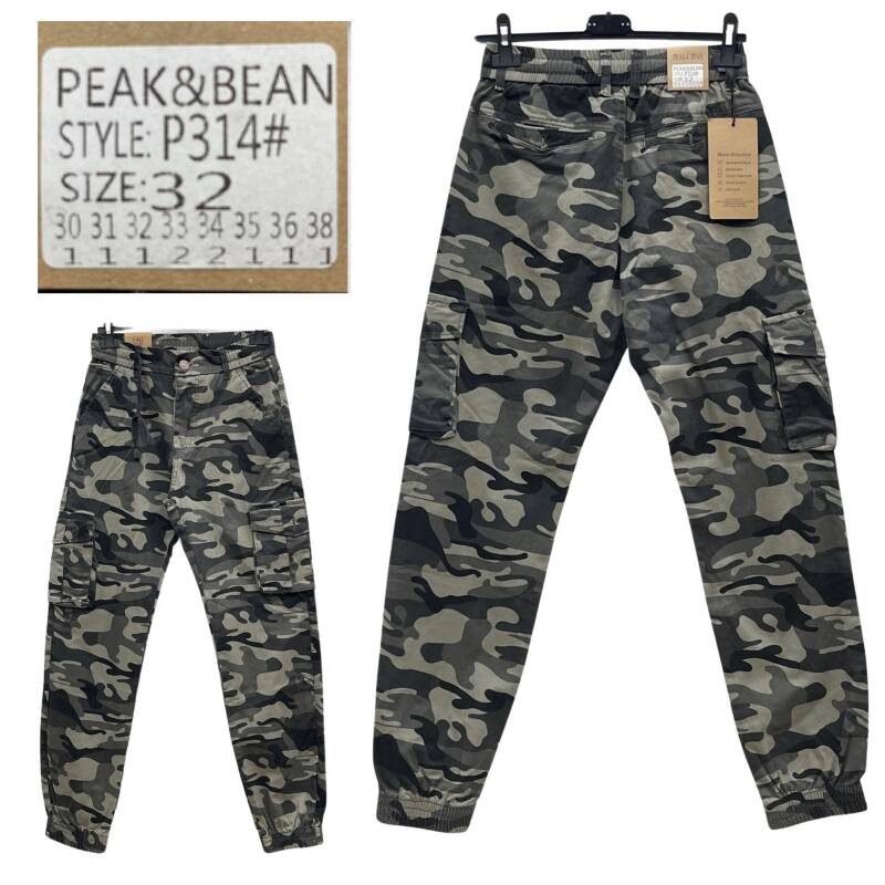 Spodnie jeansy meskie Roz 30-38, 1 Kolor Paczka 10 szt